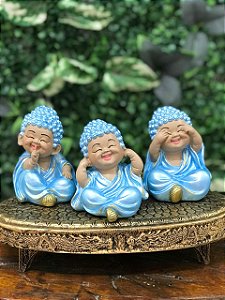 Trio da sabedoria baby (Azul perolado)