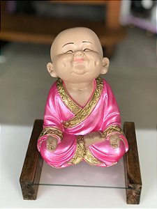 Buda da Gratidão (Rosa cintilante)