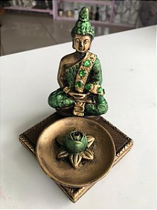 Incensário buda P (verde)