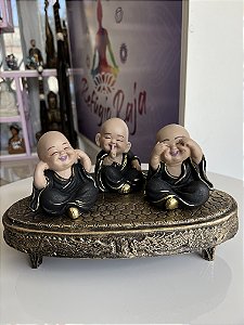 Trio da sabedoria (preto)