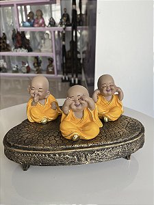 Trio da sabedoria (amarelo)