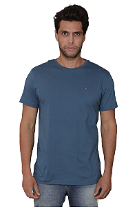 Camiseta Tommy Hilfiger Masculina Essential Cotton Cor Petroleo