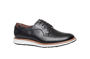 Sapato Masculino Sea Street Derby Cor Preto