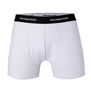 Cueca Aeropostale Boxer Modal Kit com 2 Cor Branca