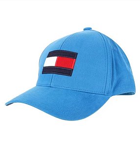 Boné Tommy Hilfiger Big Flag Masculino - Azul