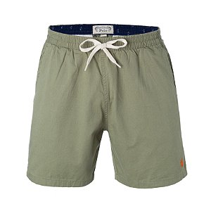 Short Ralph Lauren Masculino Sarja Chino Cor Verde Oliva