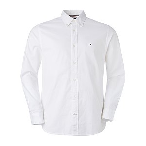 Camisa Tommy Hilfiger Masculina Core Flex Cor Branca