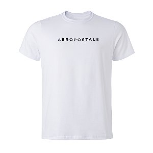 Camiseta Aeropostale Masculina Silk Cor Branca