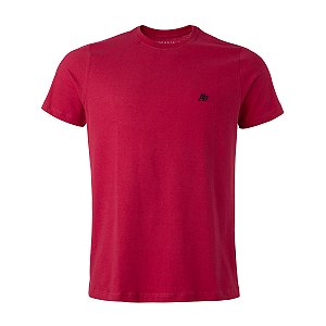 Camiseta Aeropostale Masculina Basica Cor Vermelha