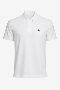 Polo Aeropostale Masculina Piquet A87 Cor Branca