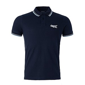 Polo Aeropostale Masculina Piquet Cor Marinho