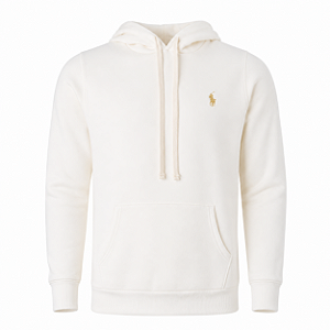 Moletom Ralph Lauren Custom Fit Cor Branco