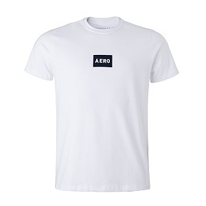 Camiseta Aeropostale Bordado Peito Cor Branca