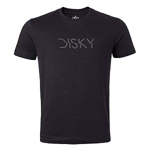 Camiseta Disky Masculina Lust For Life Preta