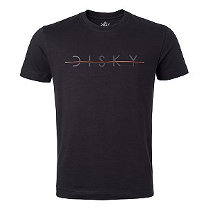 Camiseta Disky Masculina Fell It Around Preta