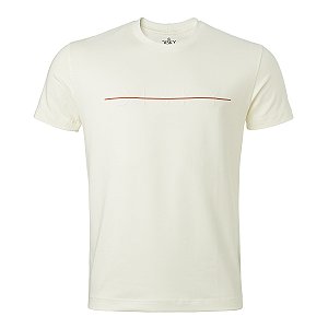 Camiseta Disky Masculina Fell It Around Cor Off White