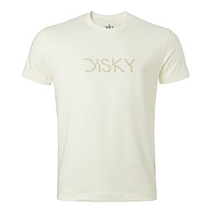 Camiseta Disky Masculina Lust For Life Cor Off White