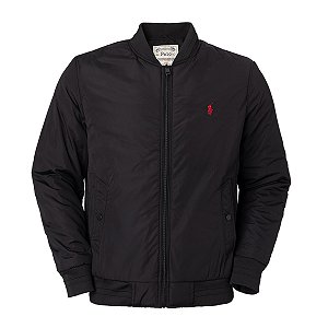 Jaqueta Ralph Lauren Masculina Bomber Insulated Cor Preta
