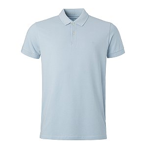 Polo Aramis Masculina Basica Monocromatica Piquet Cor Azul