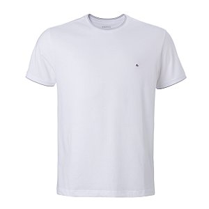 Camiseta Aramis Masculina Retilinea Cor Branca
