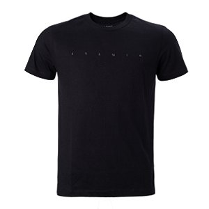 Camiseta Aramis Masculina Relevo Cor Preta