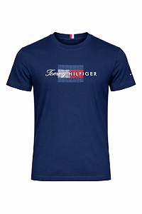 Camiseta Tommy Hilfiger Masculina Brand Love Cor Marinho