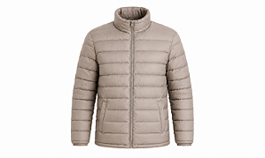 Jaqueta Polo Live Masculina Puffer Cor Bege