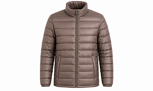 Jaqueta Polo Live Masculina Puffer Cor Marrom