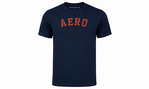 Camiseta Aeropostale Masculina Est Peito Cor Preta