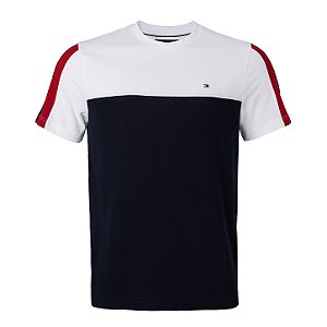 Camiseta Tommy Hilfiger Masculina Color Bloco