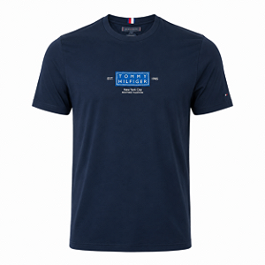 Camiseta Tommy Hilfiger Masculina NYC Cor Marinho