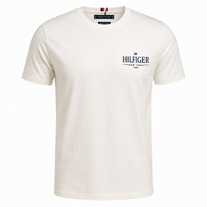 Camiseta Tommy Hilfiger Masculina NY Cor Branco