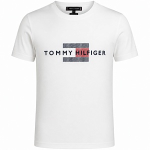 Camiseta Tommy Hilfiger Masculina bords Cor Branca