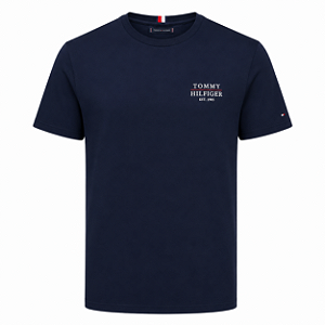 Camiseta Tommy Hilfiger Masculina Classic Cor Marinho