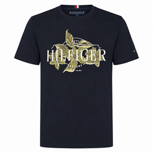 Camiseta Tommy Hilfiger Masculina Resort Cor Preta
