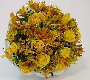 Buquê Flores Amarelas