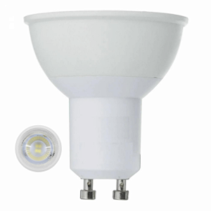 Lâmpada Led Dicroica Para Soquete Gu10 4,8w Branco Frio 6000k (Azulada) - Bivolt
