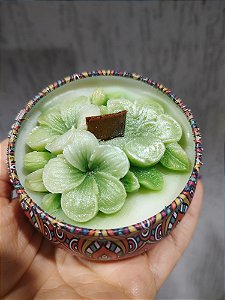 Vela na Lata - rosa
