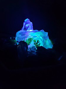 Fonte Lótus com LED