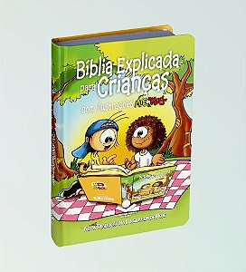 Bíblia Explicada P/ Crianças Com Ilustrações Mig & Meg
