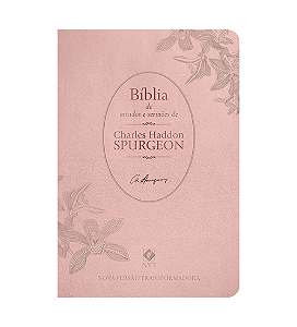 Bíblia de Estudo e Sermões de Charles H. Spurgeon - Rosê