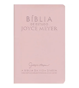 Biblia de Estudo Joyce Meyer | NVI | Letra Media | Capa Nude