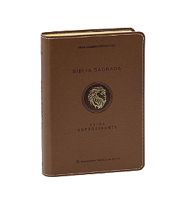 Bíblia Sagrada NAA - Capa Leão