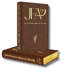 BIBLIA JFA 1819 - JOAO FERREIRA ANNES DE ALMEIDA - CAPA MARROM