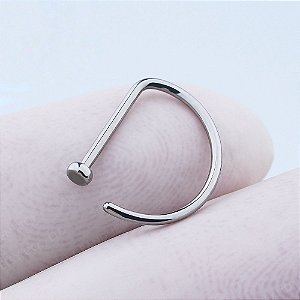 ARGOLA NARIZ OPEN D TITANIO