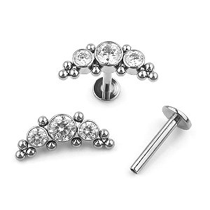 LBT TIT CLUSTER 3P E 6 BEADED