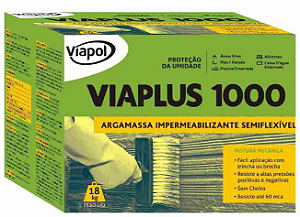 Revestimento Impermeabilizante semi-flexivel Viaplus top 1.000 18kg