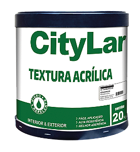 Textura Rústica Branca Barrica 14 L CITYLAR - EXTRACRILL