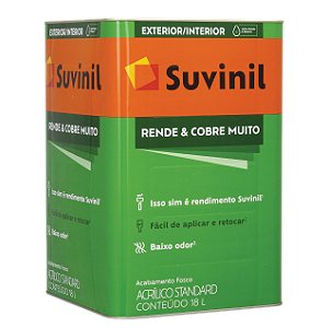 Tinta Acrílica Rende e Cobre Muito Branco 18.000L