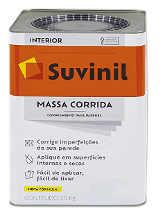 Massa Corrida 25 Kg - SUVINIL